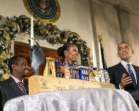 Yemin Orde graduate at White House