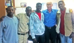 Chaim Peri and Yemin Orde graduates from Darfur.