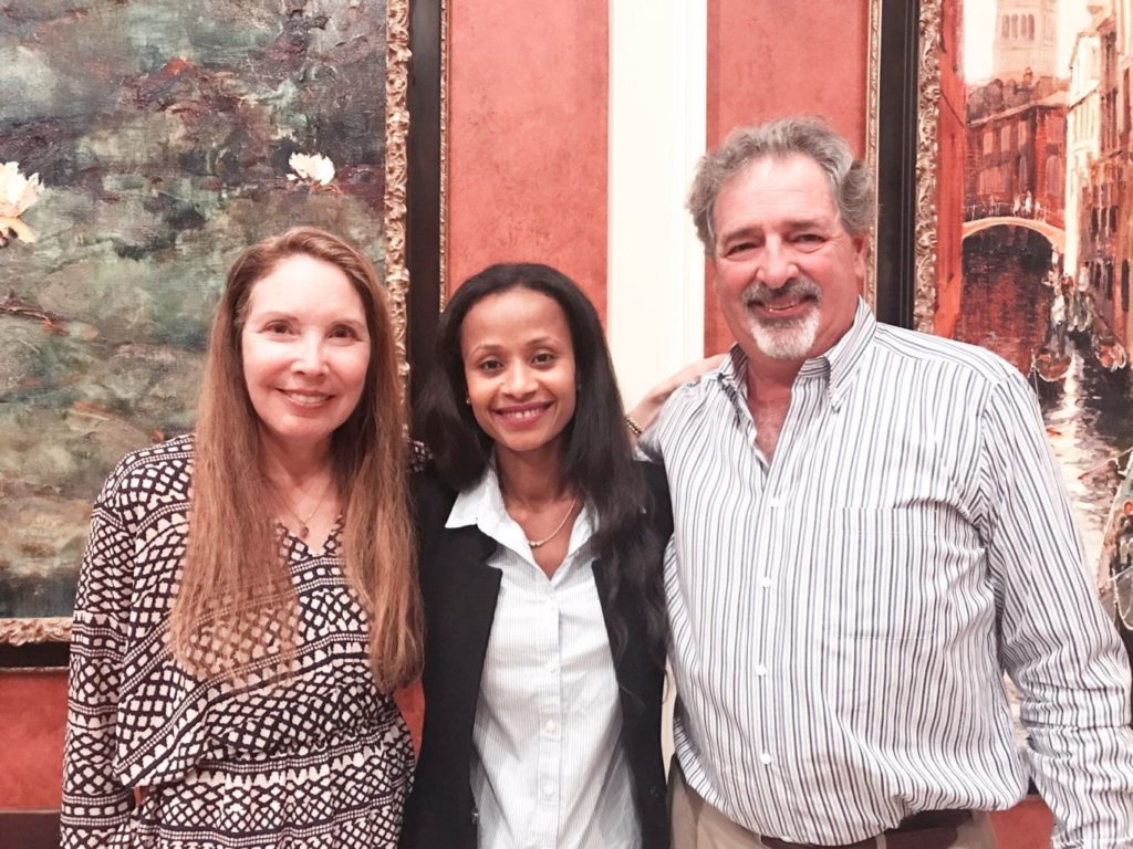 Kathy and Michael Azeez have hosted Yemin Orde graduates and staff in their home.